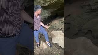 Đi núi chơi! Gặp em cua đá kém may mắn!
