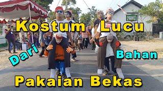 Cara Membuat Kostum lucu unik Karnaval kreatif biaya Murah dr Pakain Bekas 1| Boneka Gendong Pangkul