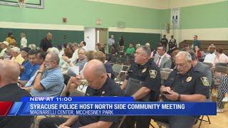 Syracuse Police hold north side community meeting