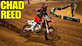 CHAD REED RIDING A 250 2 STROKE AT 2023 ST LOUIS - Supercross 5 Gameplay