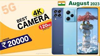 TOP 5 BEST Camera Smartphones Under 20000 India 2023 | Best Camera phones 20K #indianbudget #camera