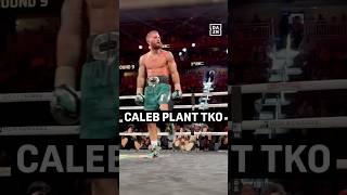 Caleb Plant wins by TKO  #CaneloBerlanga #boxing