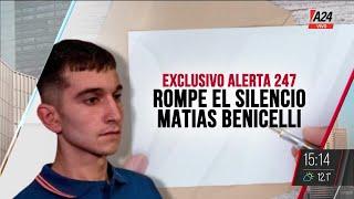  EXCLUSIVO CASO BÁEZ SOSA: ROMPE EL SILENCIO MATÍAS BENICELLI