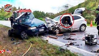 135 Shocking Moments Of Luckiest People Caught On Camera | Idiots In Cars