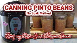 Pressure Canning PINTO BEANS (No-Soak Method) | NESCO SMART ELECTRIC PRESSURE CANNER | #LeighsHome