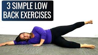 3 Best Lower Back Exercises To Do At Home