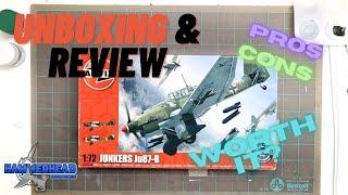 Unboxing and review - Airfix Junkers Ju87-B