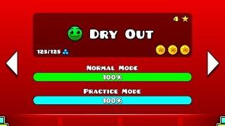 Geometry Dash Walkthrough - Level 4 (Dry Out) [ALL COINS]