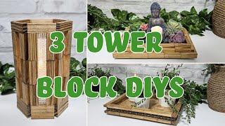 Get Creative With These 3 Diy Tower Block Projects!