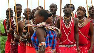 Maasai Footsteps Show _ Traditional Maasai dance and Songs. rhythmic Maasai deep humming