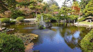 Akita -  Senshu park (Kubota castle tower), temples