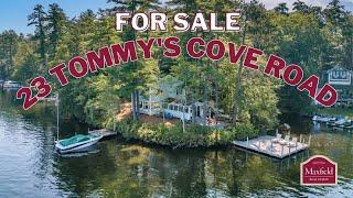 Lake Winnipesaukee Waterfront | 23 Tommy's Cove Rd, Meredith, NH 03253