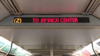 The Nassau St Line: R143 Z Train Ride from Broad Street to Jamaica Center-Parsons/Archer (Skip-Stop)