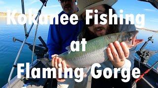 Kokanee Fishing at Flaming Gorge