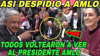 LA PRESIDENTA #SHEINBAUM SORPRENDE A #AMLO, TODOS VOLTEARON A VER CON ORGULLO AL PRESIDENTE POR ESTO