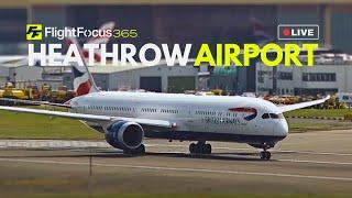 Heathrow Airport Live - Tuesday 13th August 2024