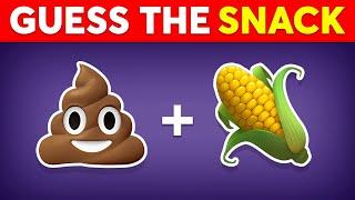 Guess The SNACK by Emoji?  Monkey Quiz