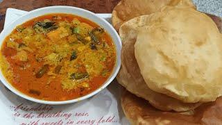 Hyderabadi Famous Saag Puri  #yummyrecipe#restaurantstyle#hyderabadistyle 