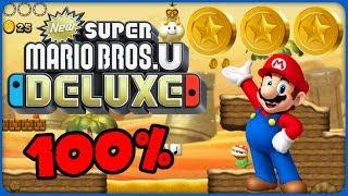 2-6 Blooming Lakitus ️ New Super Mario Bros. U Deluxe ️ 100% All Star Coins