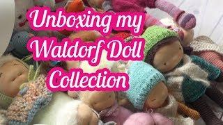 Unboxing and Looking at my Waldorf Doll Collection