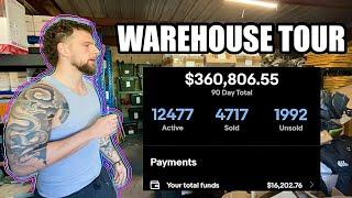 This Reseller did $1.2 Million on Ebay Last year/ EBAY WAREHOUSE TOUR