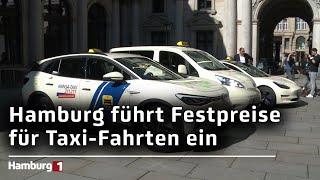 Ab Februar 2025: Hamburg führt Festpreise für Taxi-Fahrten ein