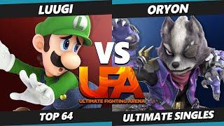 UFA 2023 - Luugi (Luigi) Vs. Oryon (Wolf) Smash Ultimate - SSBU