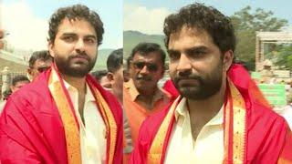 Vishwak Sen Visits Tirumala Temple | Vishwak Sen Latest Video | Filmyfocus.com