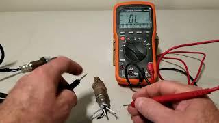 How To Test Oxygen Sensor Heated Element is Good or Bad (H02S Sensor Test)