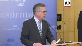 De Maiziere outlines threat of organised crime