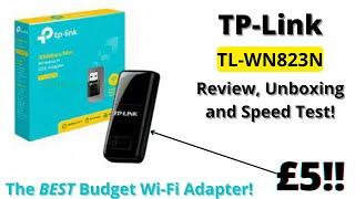 TP-Link TL-WN823N | Review, Unboxing and Speed Test!