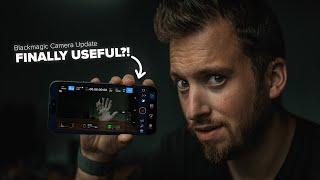 Blackmagic Camera App 2.1 iPhone 16 UPDATE