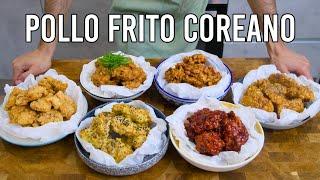 El pollo frito más crujiente y jugoso del mundo (Coreano)