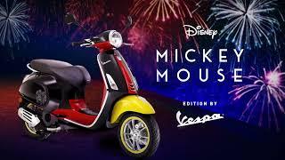 #Disney100  Let’s celebrate with Disney Mickey Mouse Edition by Vespa