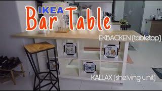 How to build IKEA Bar Table | Cara membina IKEA Meja Bar