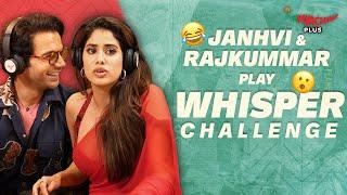 Rajkummar Rao and Janhvi Kapoor plays Whisper Challenge | Mr. & Mrs. Mahi | Mirchi Plus