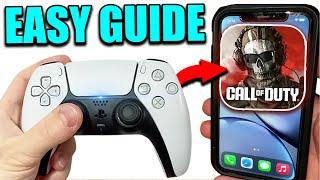 How To Play COD Warzone Mobile With PS5 Controller!