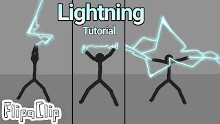 How to animate Lightning Effects on FlipaClip
