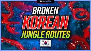 5 BROKEN Korean Jungle Routes CRUSHING Solo Queue! - League of Legends Season 10