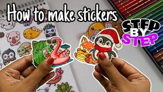 How to Make Stickers at Home | Step by Step!