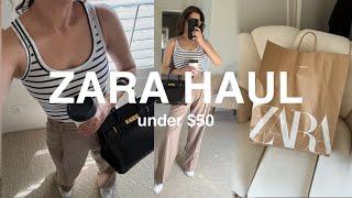ZARA HAUL under $50 | The Allure Edition