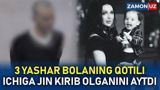 3 YASHAR BOLANING QOTILLIGIDA AYBLANAYOTGAN ERKAK ICHIGA JIN KIRIB OLGANINI AYTMOQDA