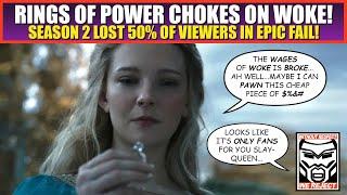 Rings of Power Season 2 Ratings Cut in HALF as Viewers FLEE | The Wages of Woke is BROKE!