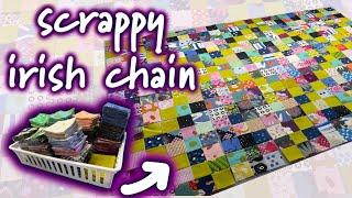 The Ever-Changing Scrap Quilt!  Use Up Your Scraps with this Simple Quilt Idea