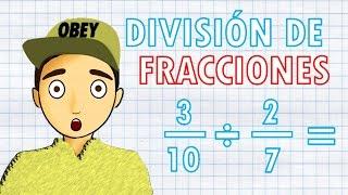 DIVISIÓN DE FRACCIONES Super facil