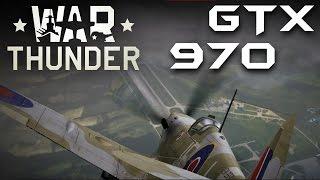 War Thunder | GTX 970 NON-OC | 1080p | FRAME-RATE TEST