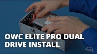How to Install Hard Drives in the OWC Mercury Elite Pro Dual