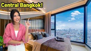 Best Location??? Central Area Modern Bangkok Condo connected to MRT, Famous Mall and Night Market!