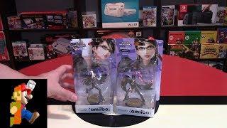 Bayonetta Amiibo Unboxing - Player 1 and Player 2 | Nintendo Collecting