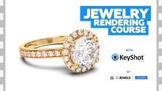 Jewelry Rendering With KeyShot  - Video Course